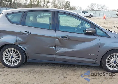 2013 Ford C-Max Hybrid Se z USA, uszkodzony, nr VIN 1FADP5AU7DL549815